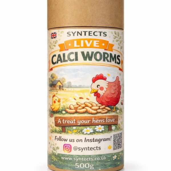 Live Calci worms Syntects Tube